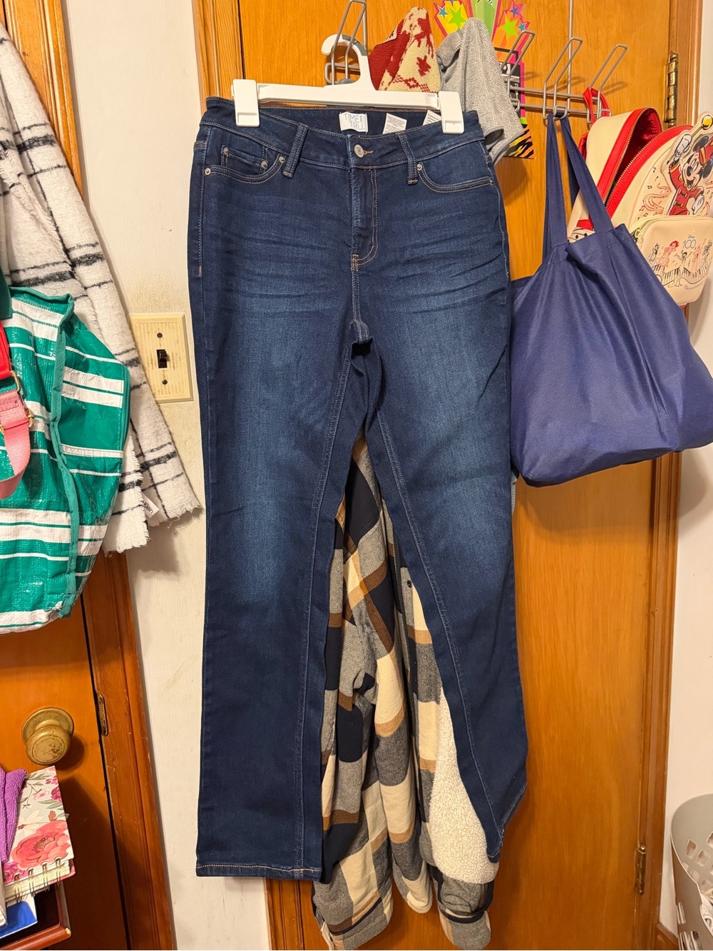Time and Tru Women's Dark Blue Boot Cut Jeans